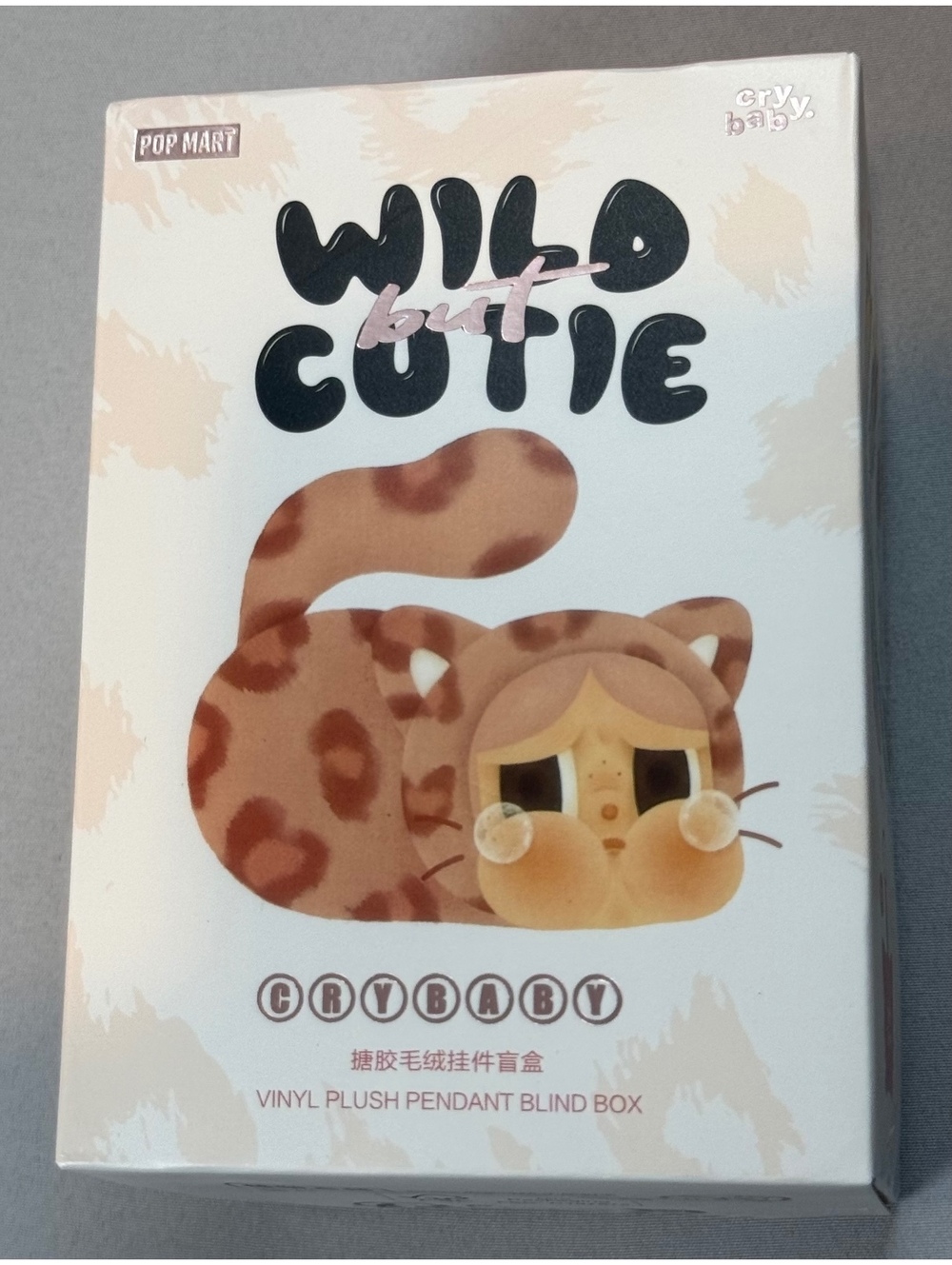 POP MART Crybaby Wild But Cutie Series Vinyl Plush Pendant Blind Box